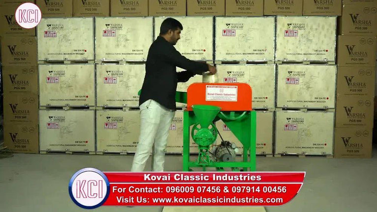 2 માં 1 ચાફ કટર કમ પલ્વરાઇઝર