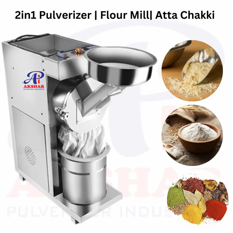 2in1 Pulverize Flour Mill Ss