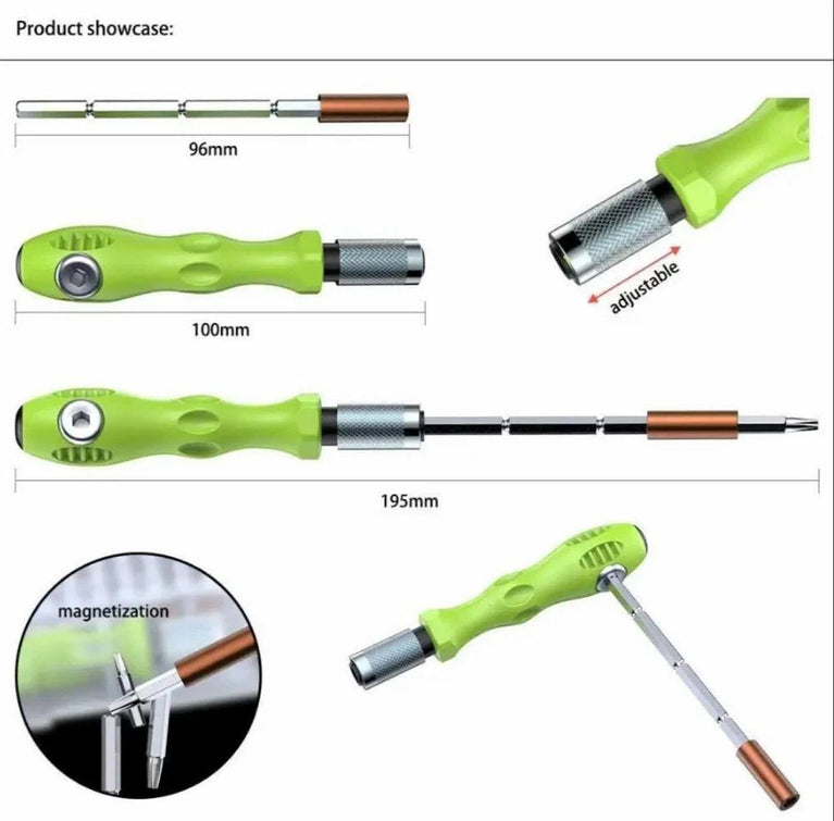 1 સ્ક્રુડ્રાઈવર સેટમાં 32