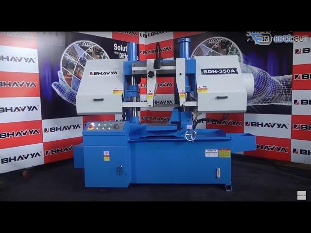 350MM Double Column Semi Automatic Horizontal Bandsaw Machine