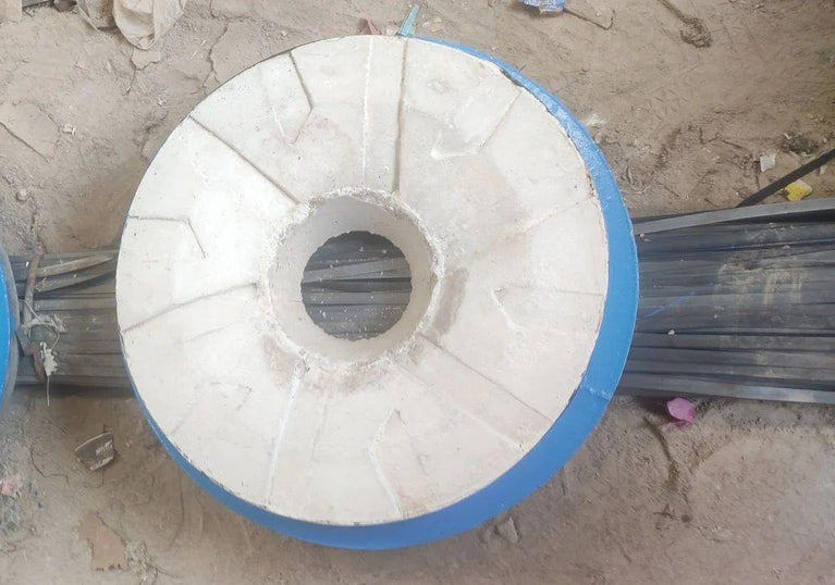 36 ઇંચ બોલ્ટ પ્રકાર લાલ એમરી સ્ટોન