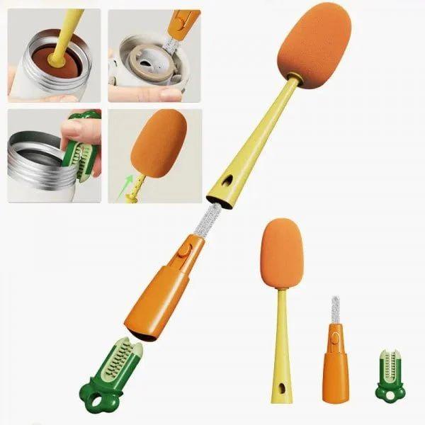 3 IN 1 GLASS CUP CLEANING BRUSH