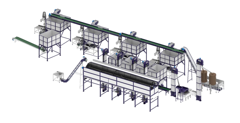 4000Kg કાજુ પ્રોસેસિંગ મશીન