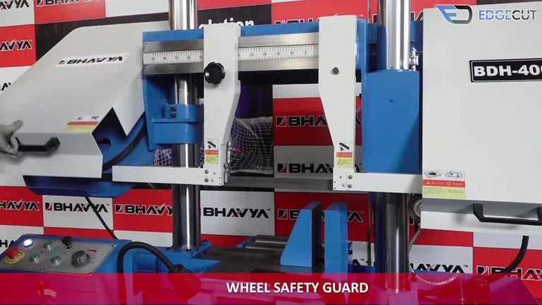 400mm Double Column Semi Automatic Horizontal Bandsaw Machine