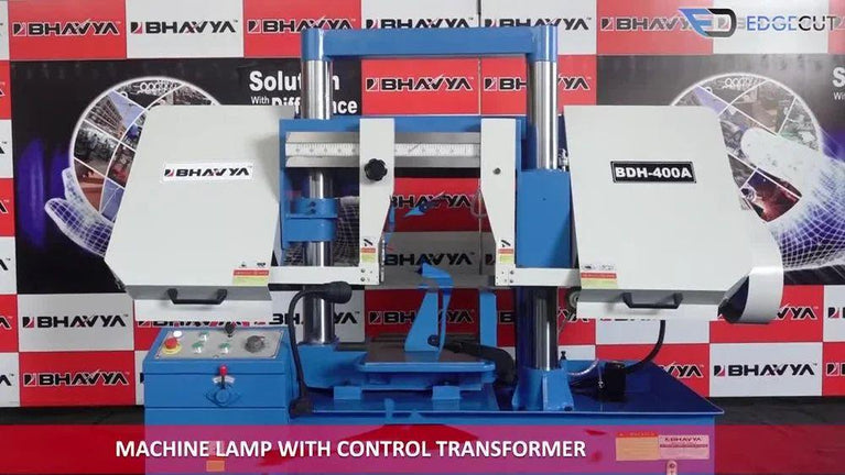 400mm Double Column Semi Automatic Horizontal Bandsaw Machine
