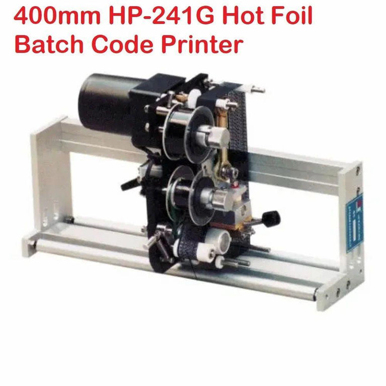 400mm HP-241G હોટ ફોઇલ બેચ કોડ પ્રિન્ટર