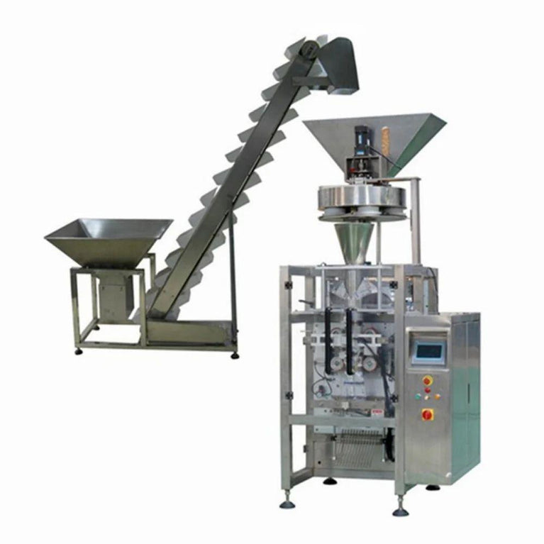 4 Head Linear Weigher With Bagger For Poha Product Packing Machine
