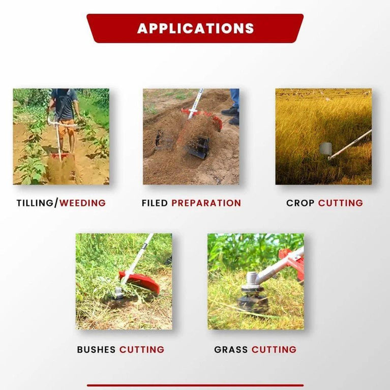 4 स्ट्रोक पेट्रोल इंजन ब्रश कटर