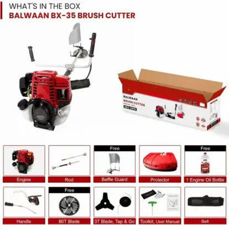 4 Stroke Petrol Engine Brush Cutter