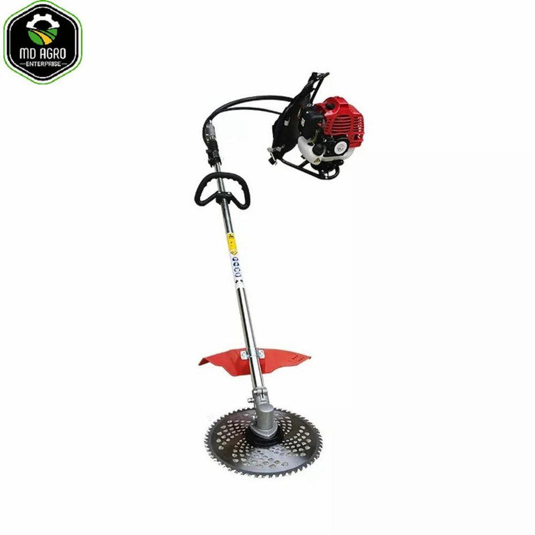 4 સ્ટ્રોક MD Agro JX-50 પેટ્રોલ ઓપરેટેડ હેવી ડ્યુટી બેકપેક બ્રશ કટ