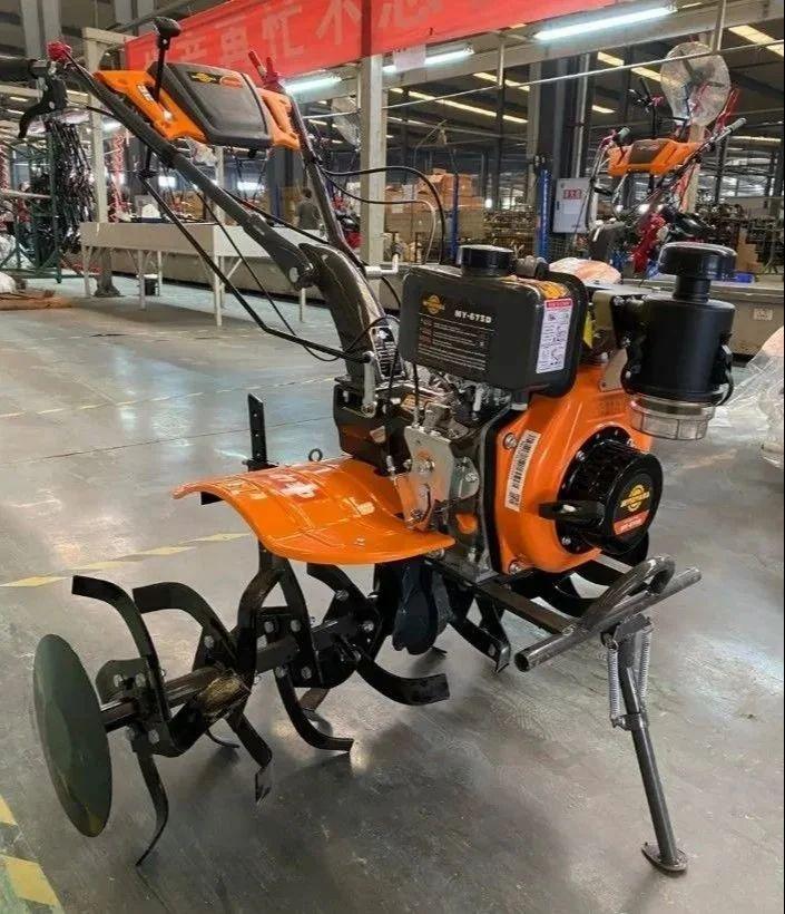 5.5 HP પાવર વીડર મીની ટીલર 173F ડીઝલ