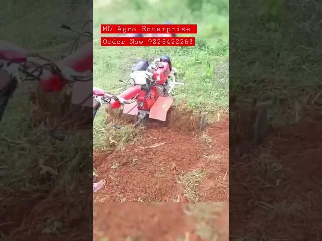 5.5 HP Power Weeder Mini Tiller 173F Diesel