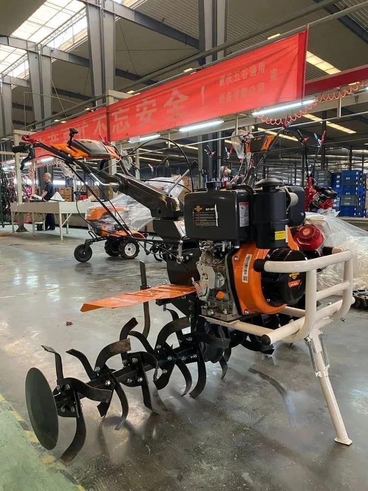 5.5 HP પાવર વીડર મીની ટીલર 173F ડીઝલ