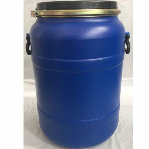 50 Litre Open Top Plastic Virgin Hdpe Drum