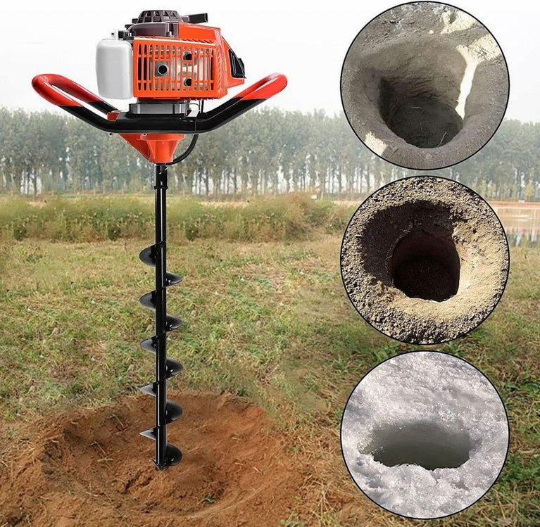 52cc અર્થ ઓગર 2 મેન સંચાલિત