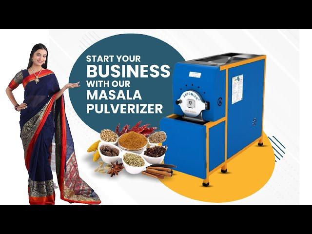 5HP डबल चैम्बर धनिया पीसने की मशीन (साइक्लोन के बिना) (तीन चरण)