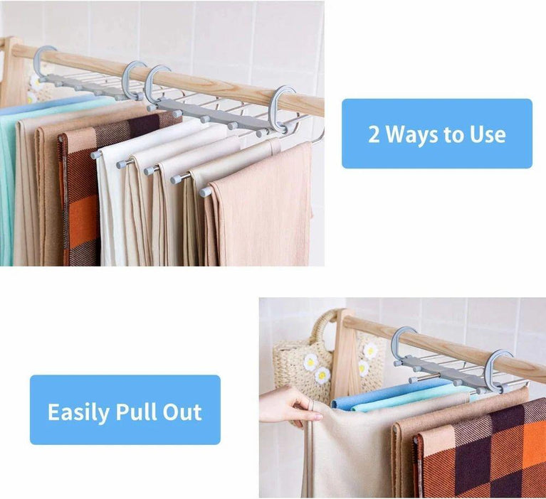 5 IN 1 CLOTH HANGER 2 STEP