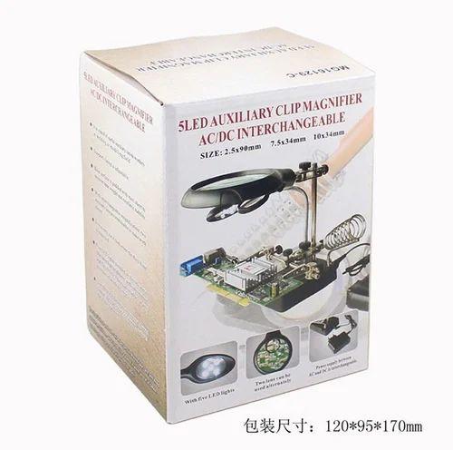 5 LED Auxiliary Clip Magnifier Lenses