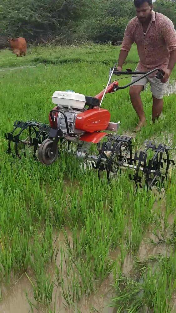 5 Row Paddy Weeder