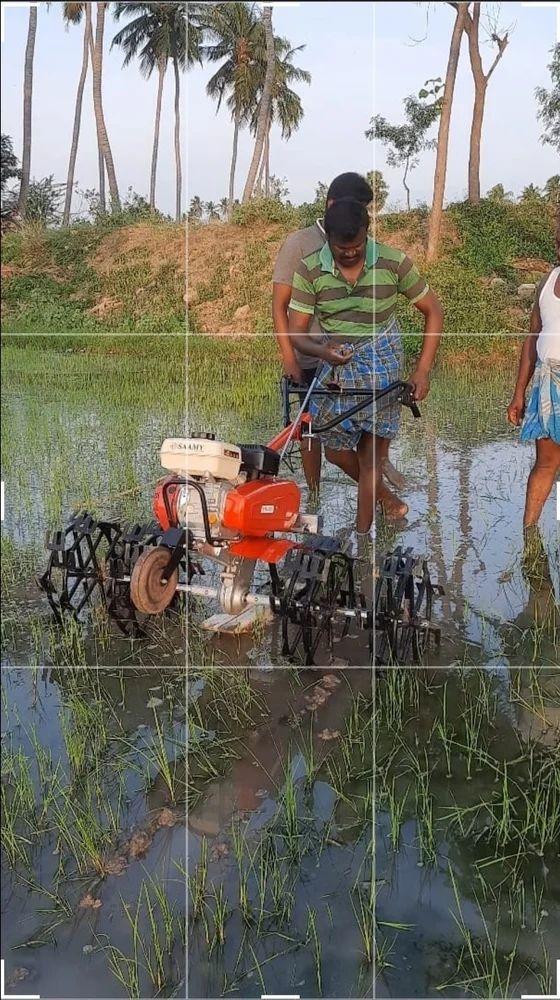 5 Row Paddy Weeder