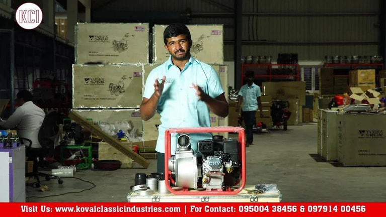 6.5 HP પેટ્રોલ એન્જિન વોટર પંપ