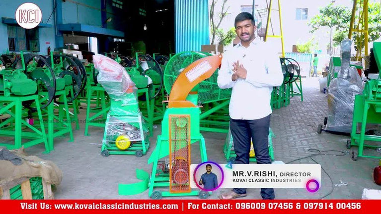 6D ચાફ કટર કમ પલ્વરાઇઝર