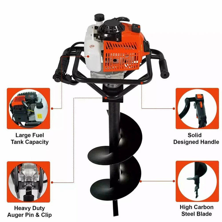 6 Inches Earth Auger Bit