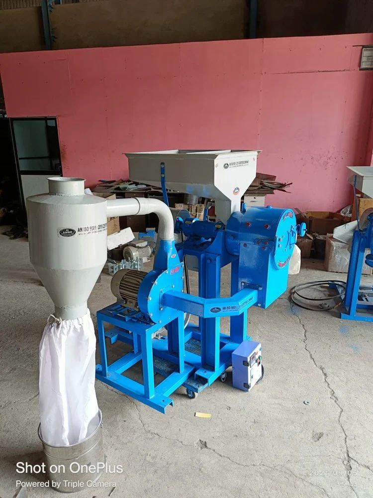 સાયક્લોન સાથે 7.5 + 2 HP મસાલા ગ્રાઇન્ડીંગ મશીન