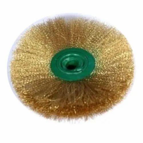 80 MM બ્રાસ સોફ્ટ વાયર બ્રશ