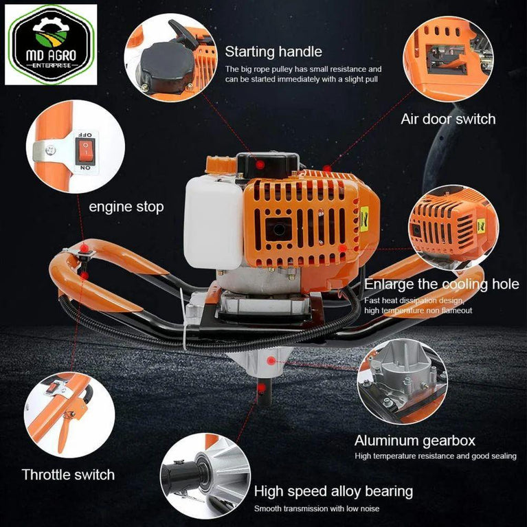 82CC અર્થ ઓગર મશીન