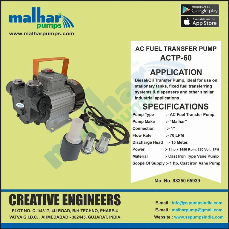 AC Diesel Transfer Pump