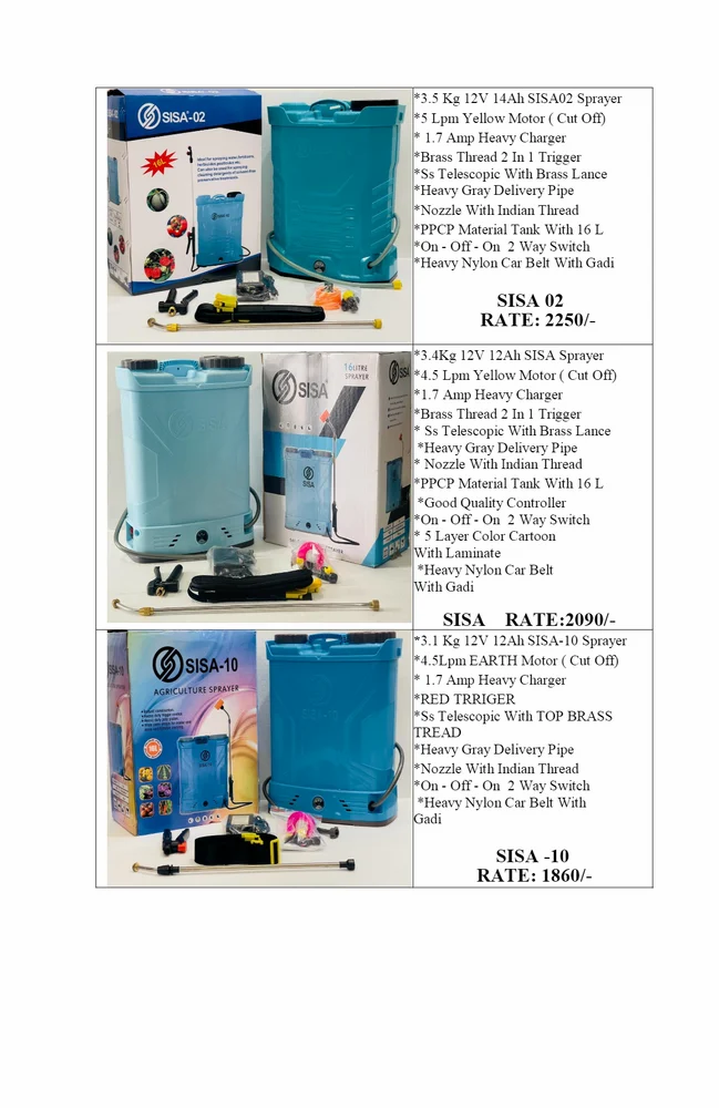 એગ્રીકલ્ચર સ્પ્રેયર વિશર (શૂન્ય)