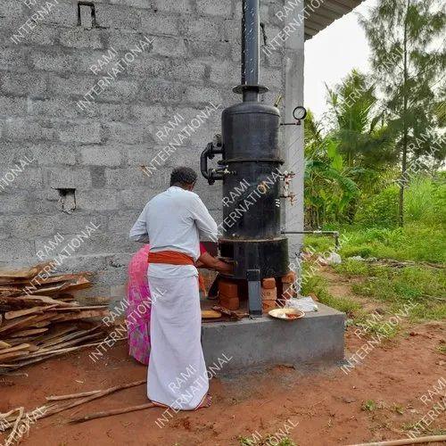 કૂકર સાથે ઓટોમેટિક કાજુ બોઈલર