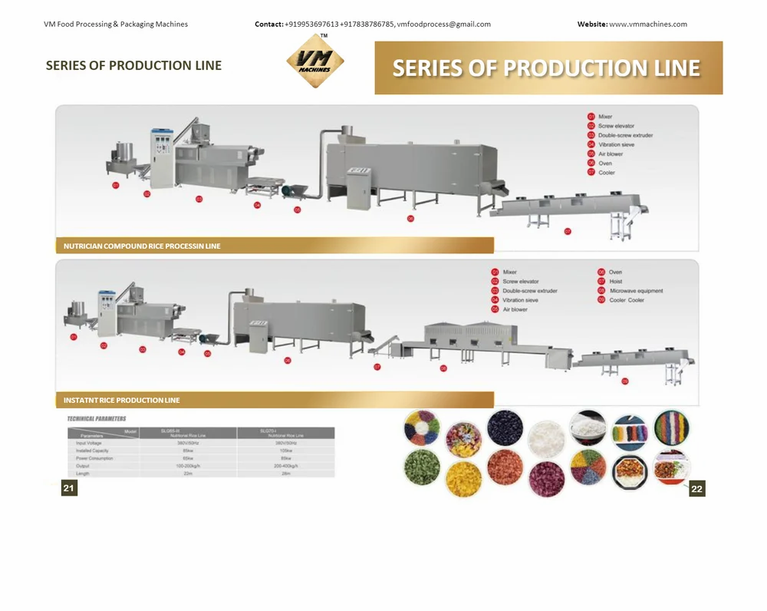 ઓટોમેટિક સ્નેક્સ ટ્વીન સ્ક્રુ એક્સટ્રુડર મશીન