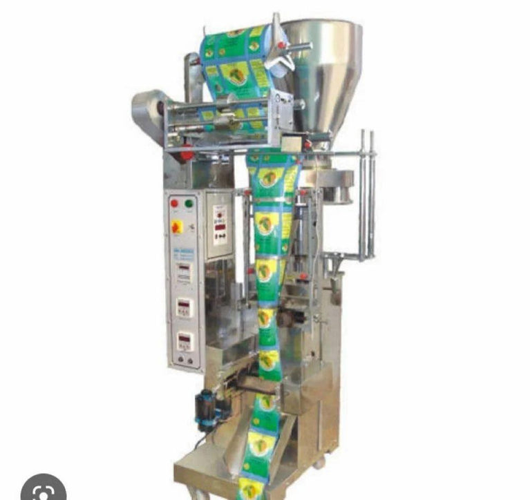 Collar Type Packing Machine With Four Head Weigh Filler