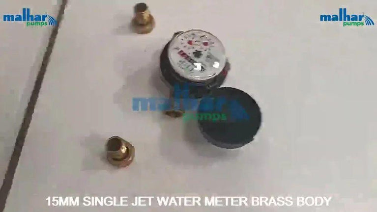 ઘરેલું સિંગલ જેટ વોટર મીટર - 20MM