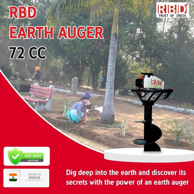 Earth Soil Land Auger Digger Drill Machine