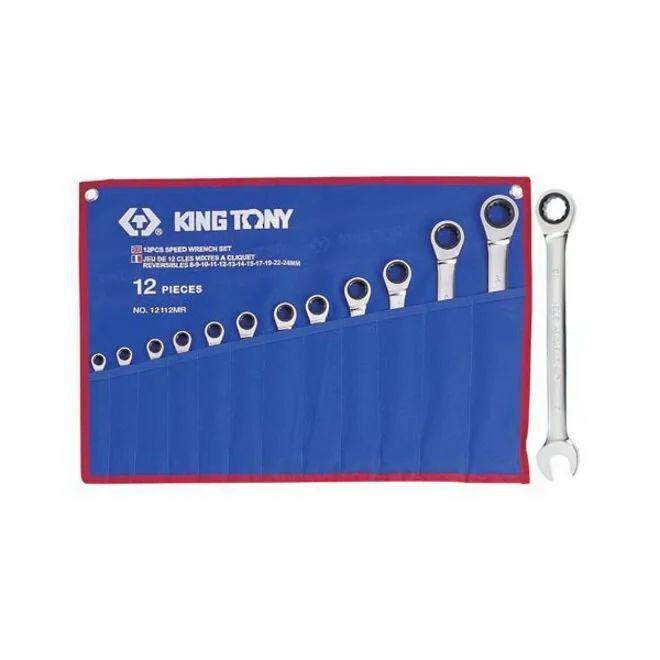 King Tony 24pc 1 2 Dr. Socket And Wrench Set