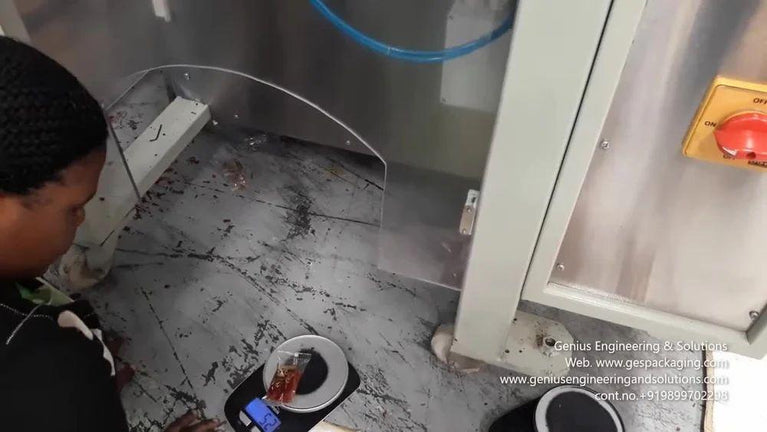 Molasses Tobacco Pouch Packing Machine