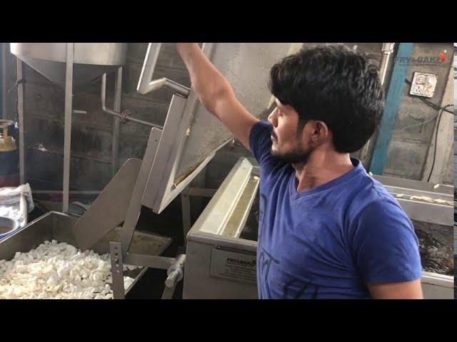 લંબચોરસ બેચ ફ્રાયર મશીન