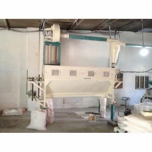 ગુરુત્વાકર્ષણ વિભાજક સાથે બીજ સફાઈ મશીન