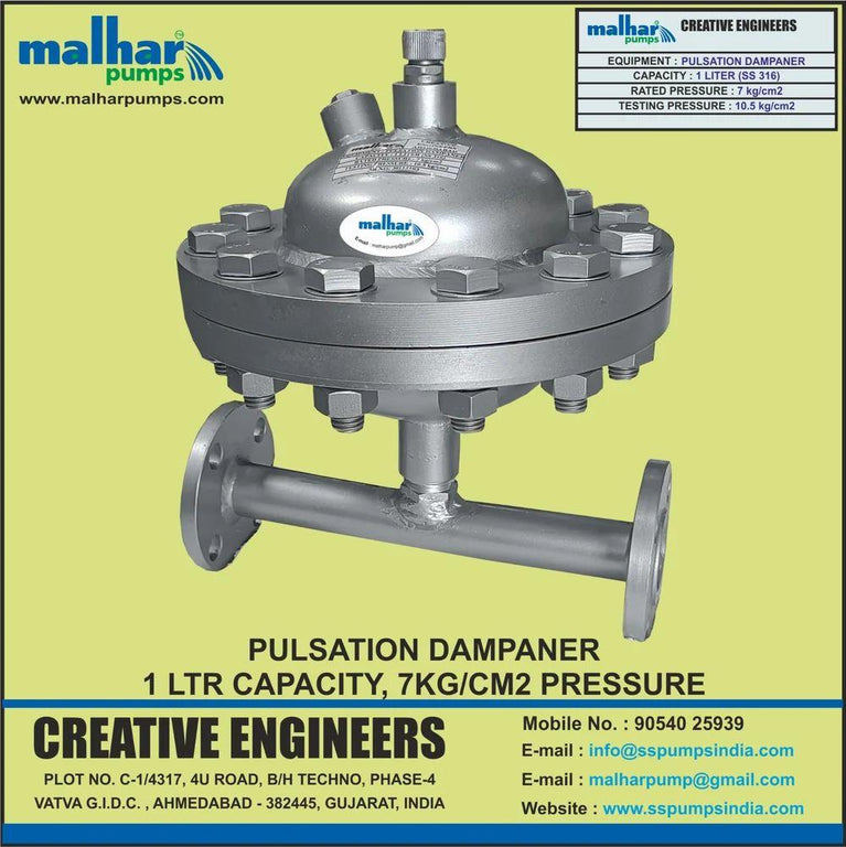Ss Pulsation Dampener