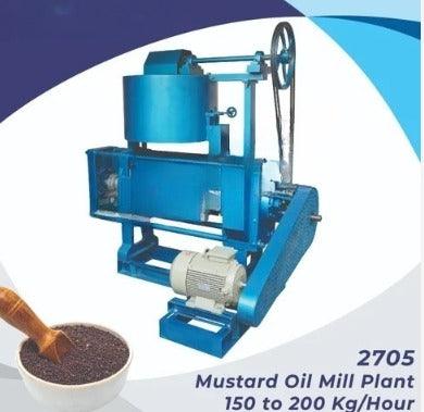 Cold pressed mustard oil machine 150-200 kg/h - Shriram Associates