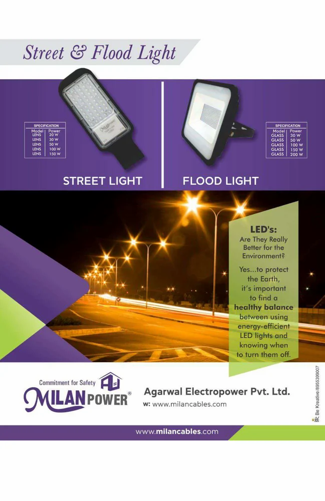 100 W Milan Flood Light