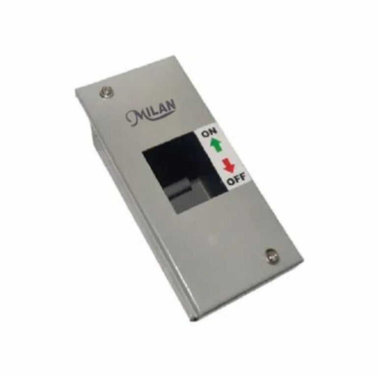 2 WAY MILAN POWER MCB BOX METAL