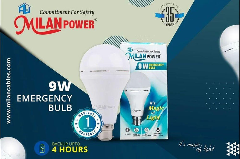 9w Rechargeable Emergency Led Bulb