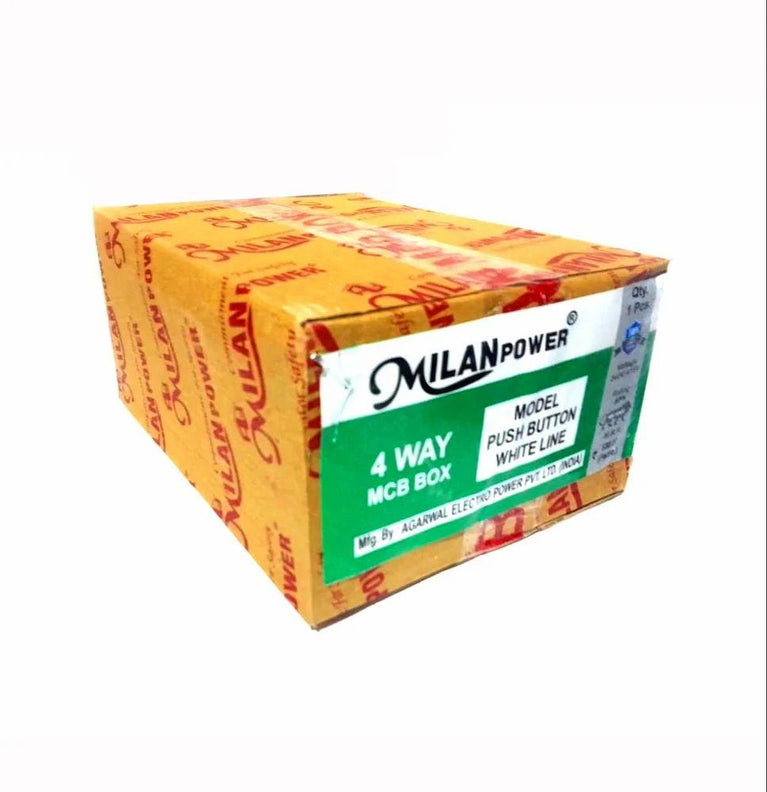 MILAN 4 Way MCB Box
