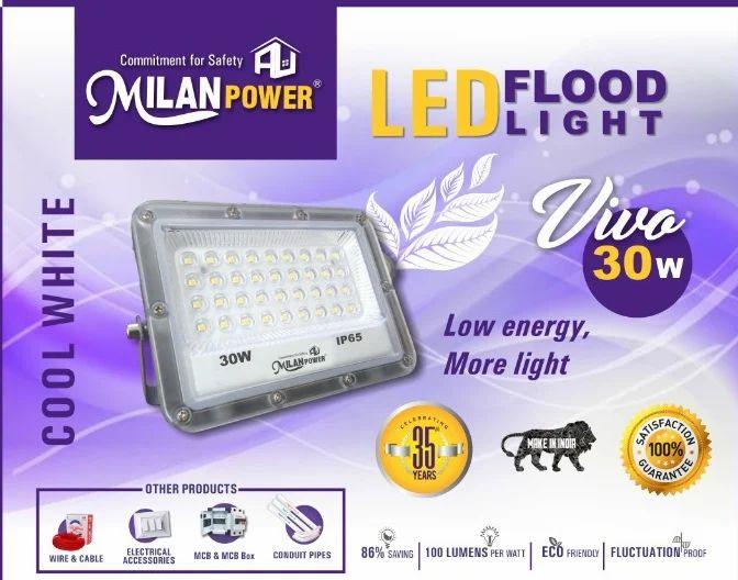MILAN POWER 30 W SLIM VIVO LED FLOOD LIGHT