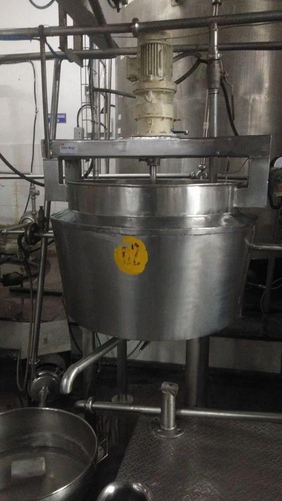 Mango Pulp Boiling Kettle