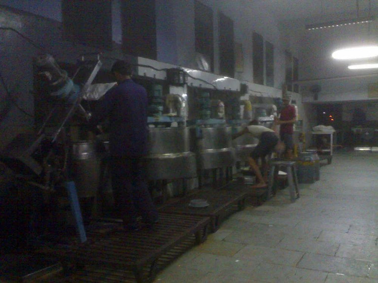 मावा रोसगुल्ला उबालने का प्लांट
